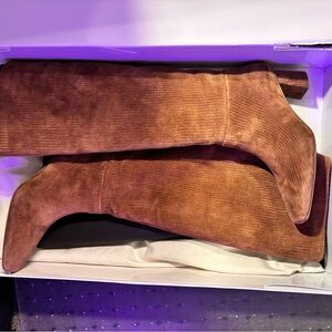 Phillip Lim Suede Boots in color Saddle EUCSize 36